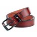 VOOTHOST New Alloy Pin Buckle Men's Belt Casual Jeans Belt Male All-match Leather Formal Business Designer Waistband VB235_viptrois.com