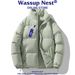 Down Cotton-padded Clothes, The Same Winter Cotton-padded Jacket For Men And Women, The New Cold-resistant, Windproof And Warm Bread-padded Jacket_viptrois.com