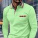 Unbeatable Quality Instagram Autumn New POLO Button Pocket Men's Long Sleeved Sports Polo Shirt_viptrois.com