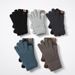 new winter warm touch screen wool double layer thickened outdoor arctic fleece lining knitted gloves_viptrois.com