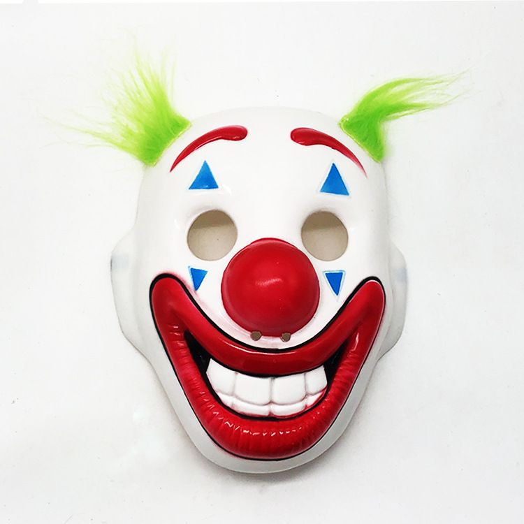 Halloween New Clown Mask Cosplay Party Supplies Explosive Easter Horror Mask_viptrois.com