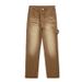 Men's Clothing Summer And Autumn New Individuality Trend Straight Jeans For Men Whitened Casual Style Washed Distressed Jeans For Men_viptrois.com