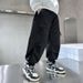 Kid's Clothing Boys Overalls Children's Clothing Boys Casual Pants Spring And Autumn Style Trend New Autumn Sports Trousers Children's Pants_viptrois.com