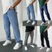 High-End European, American, And Southeast Asian Men's Classic Straight-Leg Jeans Simple Four-Color_viptrois.com
