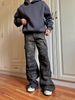 Men's Vintage Camo Jeans – Relaxed Fit Straight To Slightly Flared Denim Pants With Washed Effect (S-XXXL)_viptrois.com