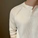 Men's Clothing Autumn And Winter New Style Henley Collar Long Sleeve Knit Sweater Men's Light Mature Business Slim Bottoming Shirt_viptrois.com