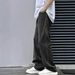 Men's Clothing Men's High Stretch Casual Trousers Loose Fitting Washed Distressed Straight Leg For Formal & Casual_viptrois.com