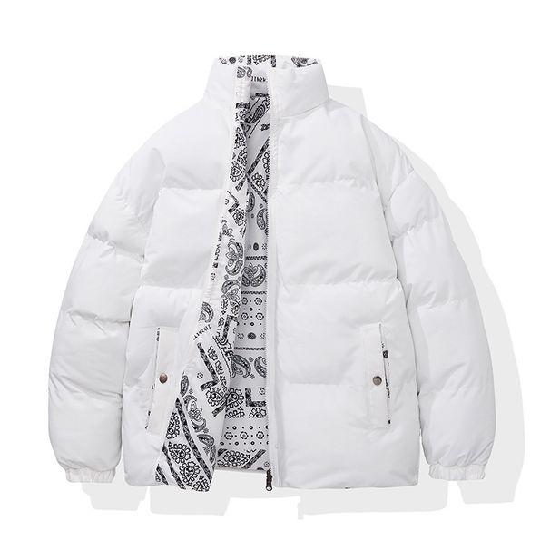 Student Stand Collar Jacket, Thick Bread, Casual Cotton Jacket, Youth Double-sided Cotton Jacket_viptrois.com