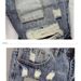 2024 New Brand Internet Famous Ripped Denim For Men's Summer Korean Version Trendy And Cool Slim Fit Five Inch Shorts_viptrois.com