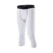 Men's clothing Four seasons new outdoor fitness running tight capri pants men's basketball football quick dry_viptrois.com