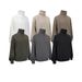 Men's Clothing Heavyweight Fleece-Lined Hoodie – High Neck Unisex Thermal Sweatshirt (6 Neutral Tones,Brushed Interior For Winter Warmth)_viptrois.com