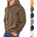 Men's Oversized Hooded Sweatshirt – Stretch Polyester Streetwear Pullover With Ribbed Hem (S-XXXL, Lightweight, Quick-Dry, Non-Iron Tech)_viptrois.com