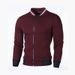 MRMT 2025 Brand New Men's Plaid Sweatshirts Zipper Men Sweatshirts Stand Collar For Male Casual Man Zipper Sweatshirt Clothing_viptrois.com
