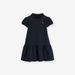 Mother & Kids Little European And American Heat Transfer Children's Skirt Summer Girls Short Sleeved Dress Pure Cotton Children's Princess Skirt_viptrois.com