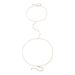 Jewelry Fashion Sexy Necklace One Chain Women's Simple Metal Round Bead Chain Body Chain Waist Chain_viptrois.com