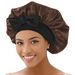 Best Selling Silk Beauty Hair Care Hat European And American Style Bow Ribbon Round Hat With Wide Brim And Versatile Sleeping Cap_viptrois.com