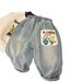 Kid's Clothing New Children's Jeans Spring And Autumn Children's Spring Stylish Outer Wear Love Baby Girl Spring Pants Printing_viptrois.com