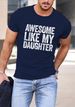 (AWESOME) European And American Cross-border Men's Crew Neck Printed T-shirt Summer Popular Pure Cotton Casual Short-sleeved Men's Top_viptrois.com