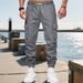 Men's Clothing Autumn And Winter Heavyweight Overalls Terry Large Size Multi Pocket Casual Sports Pants_viptrois.com