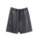 Men's Clothing 300g Washed Distressed Shorts Spring And Summer Trendy Retro High Street Retro Shorts Casual Sports Pants For Men And Women_viptrois.com