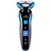 Shavers For Men Electric Razor Wet/Dry Rechargeable Rotary Cordless USB Charging_viptrois.com