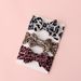European and American Autumn New Children's Hair Accessories Leopard Print Fabric Printed Baby Headband Velvet Bow Baby Hair Band_viptrois.com
