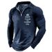 Autumn Winter New Polo Shirt Zipper Long Sleeve Turn-down Collar Men's Trendy Brand_viptrois.com