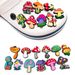 Lovely Mushroom Series Shoe Flower Decoration Buckle Personality Everything Soft Rubber Shoes Accessories Accessories_viptrois.com