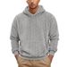 Pure Pure Cross-Border European And American Outdoor Autumn Winter New Men's Hooded Jacquard Teddy Fleece Sports Casual_viptrois.com
