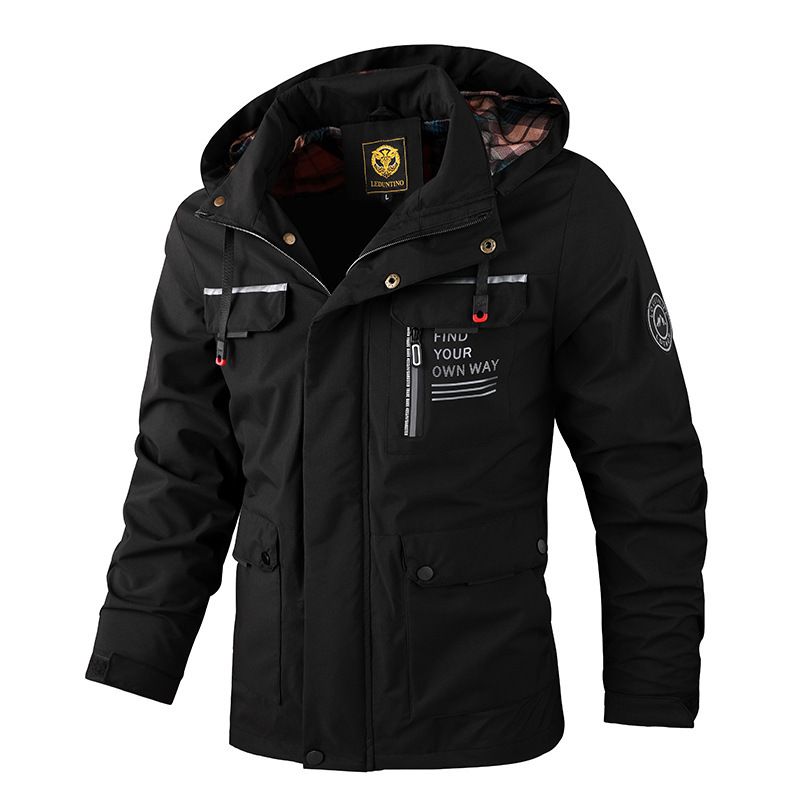 Men's Winter Autumn Fleece Jackets Tactical Waterproof Outdoor Fishing Hiking Huting Fleece Camping Cargo Coats Thermal M-6XL_viptrois.com