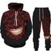 New Sweater Suit Horror Halloween Clown 3D Printed Sweater Men's Fashion Casual Sports Suit_viptrois.com