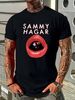 Sammy Hagar 1983 Red Rocker Tour T Shirt Print Front 6S3305 Summer Comfortable Breathable Top For Everyday Wear Casual Streetwear Unisex Versatile_viptrois.com