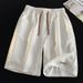 Men's Clothing Shorts Versatile Ice Silk Shorts Trend Straight Casual Thin Loose Sports Pants_viptrois.com