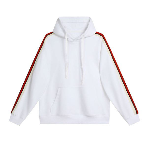 Men's Clothing Striped Drop Shoulder Heavyweight Fleece Striped Drop Shoulder Hoodie - Retro Loose Fit Pullover Sweatshirt For Spring & Autumn_viptrois.com