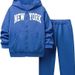 XHOA M3N Sweatshirt And Sweatpants New Children's Casual Sports CRTZ Zipper Cardigan Set_viptrois.com
