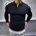 Men's Clothing Summer New Polo Shirt Men's Hot Business Casual Woolen Top Short Sleeve Elastic_viptrois.com