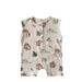 Ins Nordic Style Summer New 0 3 Years Old Baby Jumpsuit Pure Cotton Cute Fruit Print Crawling Clothes Short Crawling_viptrois.com
