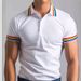 Men's Clothing Short Sleeved Shirt Digital Printing Hawaiian Style Casual Fashion_viptrois.com
