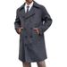Loom Loom Cross-Border Autumn Winter New European And American Trench Coat Men's Double-Breasted Mid-Length Woolen Overcoat_viptrois.com