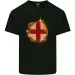 The St Georges Cross English Flag England Mens Cotton T-Shirt Mens Womens Tees Top Tee Top_viptrois.com