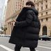 Men's medium long winter plus fat size down padded jacket with thick warm padded jacket_viptrois.com