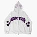 European And American Style Autumn New Women's Fashion Printed Color-Block Hooded Casual Sweatshirt For Women_viptrois.com