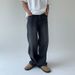 Men's Clothing Jeans Loose Straight Wide Leg Casual Pants Summer All Match Falling Trousers_viptrois.com