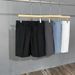 Men's Clothing Pants Drape Summer Thin Ice Silk Suit Shorts Loose Trousers_viptrois.com