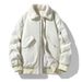 Fattened Plus Size Lamb Wool Jacket Cotton Jacket Men's Loose Fat Thickened Cotton Jacket_viptrois.com