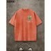 Men's Clothing Plus Size Men's Pure Cotton Graphic T-Shirt Style Palm Tree Design Casual Top For Men For Formal & Casual For Men_viptrois.com