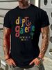 Dept De La Galerie Cafe Beverly New White T-Shirt Top For Everyday Wear Soft Breathable Fashion Versatile Graphic Stretched Stylish Streetwear_viptrois.com