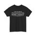 I Work Best Under Pressure T-Shirt Mens Womens Tees Top | Procrastinator Lazy Tee | Funny Gift_viptrois.com