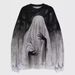 Funny Horror Digital 3D Printed Men's Crew Neck Sweater_viptrois.com