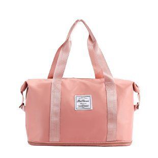 Short Distance Travel Bag, Portable Large Capacity Fitness Bag, Dry And Wet Separation Sports Bag, Women's Swimming Bag, Yoga Bag Storage Bag_viptrois.com